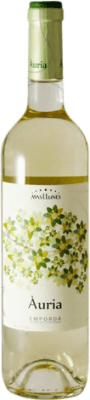 14,95 € Free Shipping | White Wine Mas Llunes Àuria Young D.O. Empordà Catalonia Spain Moscato — Muscat Bottle 75 cl
