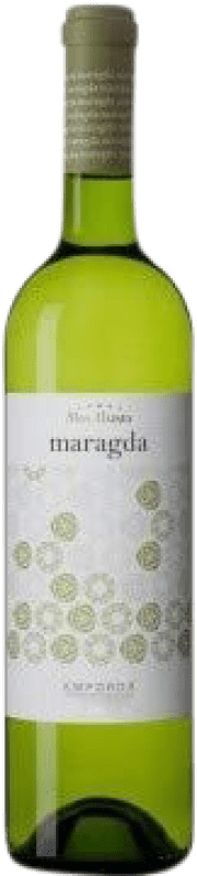 9,95 € Free Shipping | White wine Mas Llunes Maragda Joven D.O. Empordà Catalonia Spain Grenache White, Macabeo Bottle 75 cl