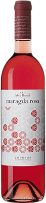 9,95 € 免费送货 | 玫瑰酒 Mas Llunes Maragda 年轻的 D.O. Empordà 加泰罗尼亚 西班牙 Syrah, Grenache 瓶子 75 cl