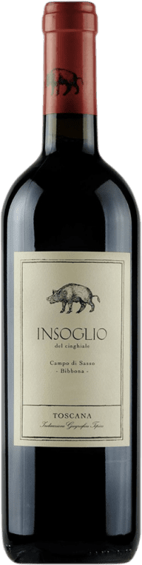 33,95 € Envoi gratuit | Vin rouge Campo di Sasso Insoglio del Cinghiale Crianza D.O.C. Italie Italie Merlot, Syrah, Cabernet Franc, Petit Verdot Bouteille 75 cl