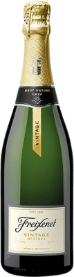 10,95 € Envío gratis | Espumoso blanco Freixenet Vintage Brut Nature Reserva D.O. Cava Cataluña España Macabeo, Xarel·lo, Parellada Botella 75 cl