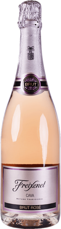 10,95 € 免费送货 | 玫瑰气泡酒 Freixenet Rosé 香槟 年轻的 D.O. Cava 加泰罗尼亚 西班牙 Grenache, Trepat 瓶子 75 cl