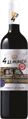 6,95 € Envoi gratuit | Vin rouge Family Owned 4 Llaunes Jeune Levante Espagne Monastrell Bouteille 75 cl