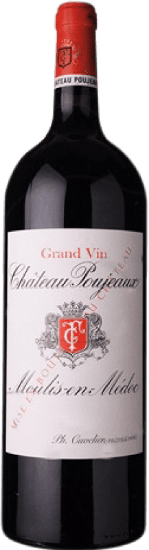 75,95 € Free Shipping | Red wine Château Poujeaux Aged A.O.C. Moulis-en-Médoc France Magnum Bottle 1,5 L