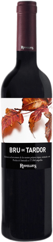 10,95 € Free Shipping | Red Wine Rovellats Bru de Tardor Crianza — Aged D.O. Penedès Catalonia Spain Merlot, Garnacha — Grenache, Cabernet Sauvignon Bottle 75 cl