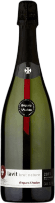 10,95 € Kostenloser Versand | Weißer Sekt Segura Viudas Lavit Brut Nature Reserve — Gereift D.O. Cava Katalonien Spanien Macabeo, Parellada 75 cl