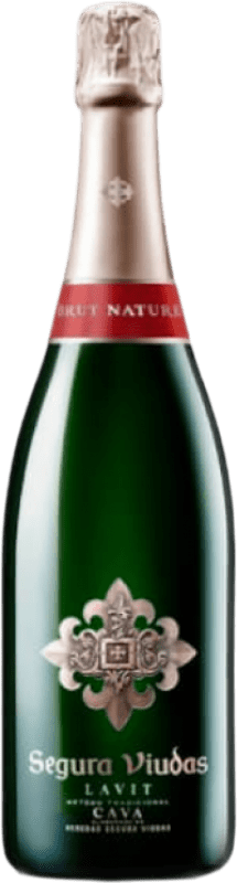 10,95 € Envoi gratuit | Vin Mousseux Blanc Segura Viudas Lavit Brut Nature Réserve D.O. Cava Catalogne Espagne Macabeo — Macabeu, Parellada 75 cl