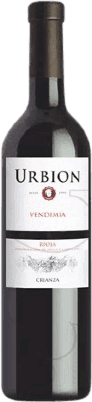 17,95 € 免费送货 | 红葡萄酒 Urbión Crianza — 陈酿 D.O.Ca. Rioja 拉里奥哈 西班牙 Tempranillo — 丹魄 大瓶 — Magnum 1,5 L