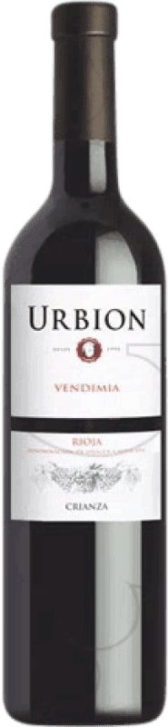 16,95 € Envio grátis | Vinho tinto Urbión Crianza D.O.Ca. Rioja La Rioja Espanha Tempranillo Garrafa Magnum 1,5 L