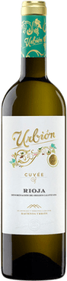 10,95 € Envío gratis | Vino blanco Urbión Cuvée Joven D.O.Ca. Rioja La Rioja España Garnacha Blanca, Macabeo, Verdejo Botella 75 cl