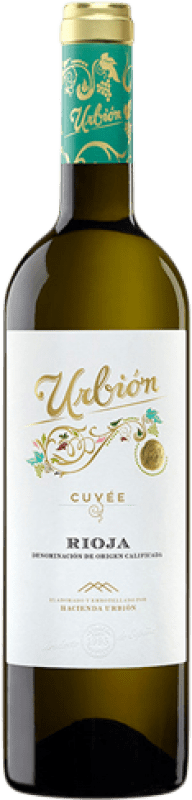 10,95 € 送料無料 | 白ワイン Urbión Cuvée 若い D.O.Ca. Rioja ラ・リオハ スペイン Grenache White, Macabeo, Verdejo ボトル 75 cl