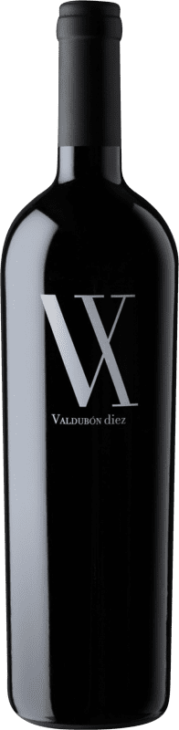 31,95 € 免费送货 | 红酒 Valdubón X Diez D.O. Ribera del Duero 卡斯蒂利亚莱昂 西班牙 Tempranillo 瓶子 75 cl