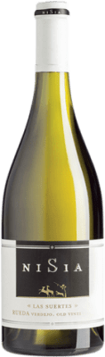 29,95 € Envío gratis | Vino Blanco Ordóñez Nisia las Suertes Crianza Castilla y León España Verdejo 75 cl