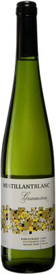 9,95 € 免费送货 | 白起泡酒 Gramona Mustillant Vi d'Agulla 香槟 D.O. Penedès 加泰罗尼亚 西班牙 Parellada 瓶子 75 cl