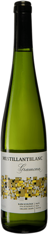 9,95 € Envio grátis | Espumante Branco Gramona Mustillant Vi d'Agulla Brut — Bruto D.O. Penedès Catalunha Espanha Parellada Garrafa 75 cl