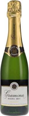 15,95 € 免费送货 | 白起泡酒 Gramona 香槟 预订 D.O. Cava 加泰罗尼亚 西班牙 Macabeo, Xarel·lo, Chardonnay, Parellada 半瓶 37 cl