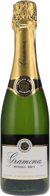 16,95 € Free Shipping | White Sparkling Wine Gramona Brut Reserve D.O. Cava Catalonia Spain Macabeo, Xarel·lo, Chardonnay, Parellada Half Bottle 37 cl