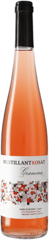 9,95 € Envio grátis | Espumante rosé Gramona Mustillant Rosat Vi d'Agulla Brut D.O. Penedès Catalunha Espanha Merlot, Syrah Garrafa 75 cl