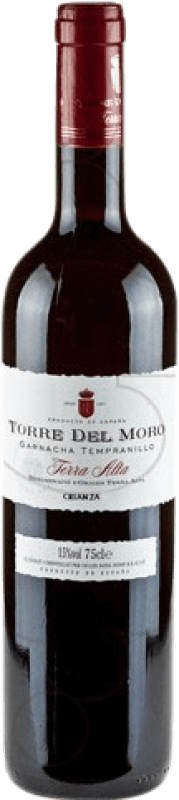 6,95 € Free Shipping | Red wine Celler de Batea Torre del Moro Aged D.O. Terra Alta Catalonia Spain Tempranillo, Syrah, Grenache Bottle 75 cl