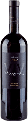 13,95 € Envoi gratuit | Vin Rouge Celler de Batea Vivertell Crianza D.O. Terra Alta Catalogne Espagne Tempranillo, Syrah, Garnacha — Grenache, Cabernet Sauvignon 75 cl