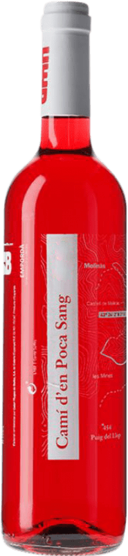 11,95 € 免费送货 | 桃红葡萄酒 Hugas de Batlle Camí d'en Poca Sang 年轻的 D.O. Empordà 加泰罗尼亚 西班牙 Garnacha — 歌海娜 75 cl