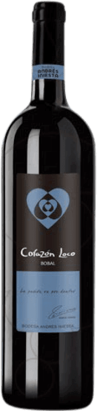 6,95 € Бесплатная доставка | Красное вино Iniesta Corazón Loco D.O. Manchuela Castilla la Mancha y Madrid Испания Bobal — Бобаль Бутылка 75 cl