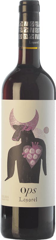 17,95 € Spedizione Gratuita | Vino rosso Loxarel Ops D.O. Penedès Catalogna Spagna Tempranillo, Merlot, Cabernet Sauvignon Bottiglia 75 cl