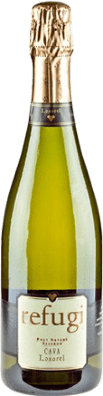 25,95 € 送料無料 | 白スパークリングワイン Loxarel Refugi ブルットの自然 予約 D.O. Cava カタロニア スペイン Xarel·lo, Chardonnay ボトル 75 cl