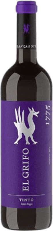 11,95 € Бесплатная доставка | Красное вино El Grifo Молодой D.O. Lanzarote Канарские острова Испания Listán Black бутылка 75 cl