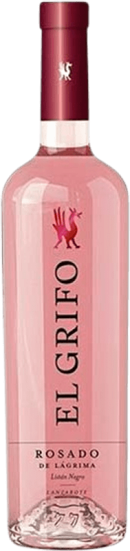 29,95 € Free Shipping | Rosé wine El Grifo Lágrima Young D.O. Lanzarote Canary Islands Spain Listán Black Bottle 75 cl