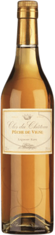 36,95 € Envio grátis | Licores Ladoucette Clos du Château Peche de Vigne Licor Macerado França Garrafa 70 cl