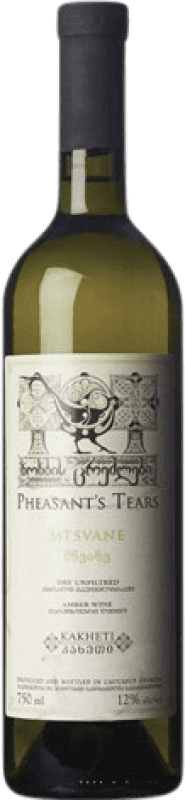24,95 € Бесплатная доставка | Белое вино Pheasant's Tears Mtsvane старения Грузия бутылка 75 cl