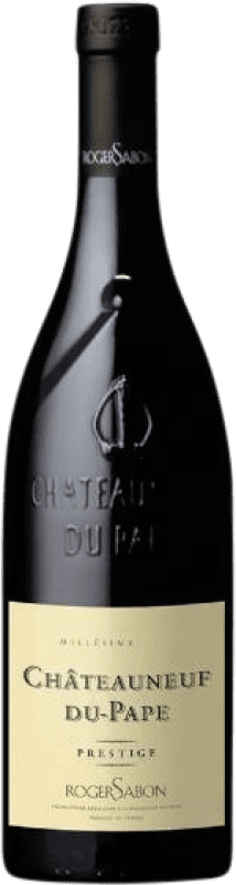 68,95 € Spedizione Gratuita | Vino Rosso Roger Sabon Prestige A.O.C. Châteauneuf-du-Pape Francia Syrah, Garnacha — Grenache, Monastrell Bottiglia 75 cl