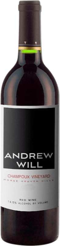 123,95 € 送料無料 | 赤ワイン Andrew Will Champoux Vineyard アメリカ Merlot, Cabernet Sauvignon, Cabernet Franc, Petit Verdot ボトル 75 cl