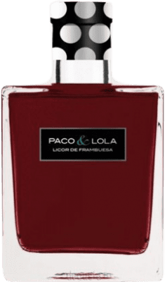 28,95 € Envío gratis | Licor Macerado Paco & Lola Frambuesa España Botella Medium 50 cl