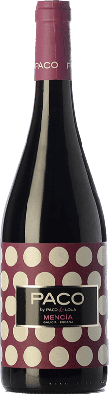 12,95 € Spedizione Gratuita | Vino rosso Paco & Lola Paco Crianza D.O. Valdeorras Galizia Spagna Mencía Bottiglia 75 cl