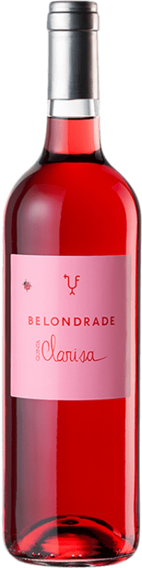 16,95 € 免费送货 | 玫瑰酒 Belondrade Quinta Clarisa 年轻的 I.G.P. Vino de la Tierra de Castilla y León 卡斯蒂利亚莱昂 西班牙 Tempranillo 瓶子 75 cl