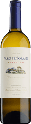19,95 € Kostenloser Versand | Weißwein Pazo de Señorans Jung D.O. Rías Baixas Galizien Spanien Albariño Flasche 75 cl