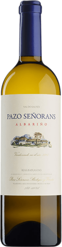 19,95 € Envoi gratuit | Vin blanc Pazo de Señorans Jeune D.O. Rías Baixas Galice Espagne Albariño Bouteille 75 cl