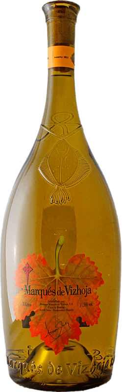 36,95 € Envoi gratuit | Vin blanc Marqués de Vizhoja Jeune Galice Espagne Bouteille Jéroboam-Double Magnum 3 L