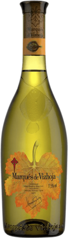 14,95 € Free Shipping | White wine Marqués de Vizhoja Young Galicia Spain Magnum Bottle 1,5 L
