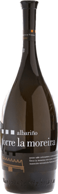 35,95 € Kostenloser Versand | Weißwein Marqués de Vizhoja Torre la Moreira Jung D.O. Rías Baixas Galizien Spanien Albariño — Albarinho, Sauvignon Doppelmagnum Jeroboam-Flasche 3 L