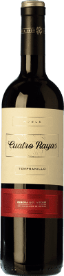 12,95 € Spedizione Gratuita | Vino rosso Cuatro Rayas Giovane D.O. Rueda Castilla y León Spagna Tempranillo Bottiglia 75 cl