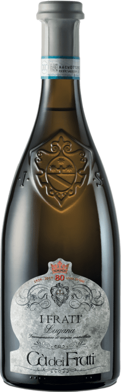 19,95 € Envío gratis | Vino Blanco Cà dei Frati Lugana Joven D.O.C. Italia Italia Verdicchio Botella 75 cl