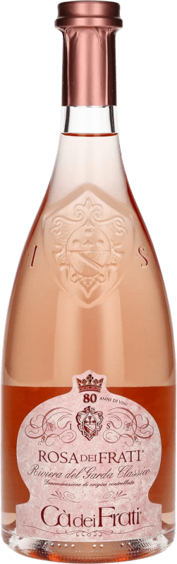 22,95 € Бесплатная доставка | Розовое вино Cà dei Frati Rosa dei Frati Молодой D.O.C. Italy Италия Sangiovese, Barbera, Marzemino, Groppello бутылка 75 cl