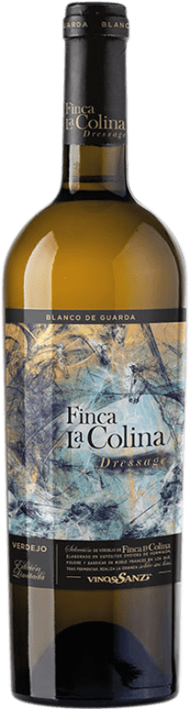 26,95 € Free Shipping | White wine Vinos Sanz Finca la Colina Dressage Aged D.O. Rueda Castilla y León Spain Bottle 75 cl