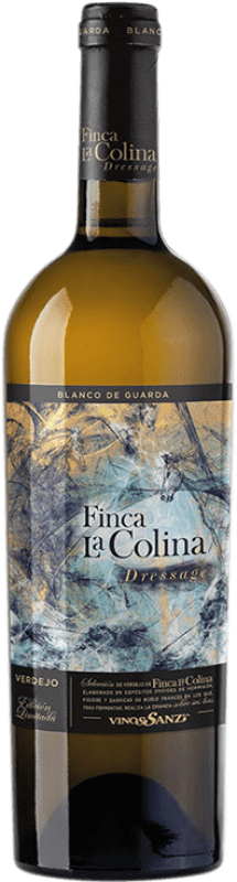 28,95 € Free Shipping | White Wine Vinos Sanz Finca la Colina Dressage Crianza — Aged D.O. Rueda Castilla y León Spain Bottle 75 cl