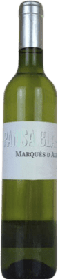 6,95 € Envio grátis | Vinho branco Raventós Marqués d'Alella Jovem D.O. Alella Catalunha Espanha Pansa Blanca Garrafa Medium 50 cl