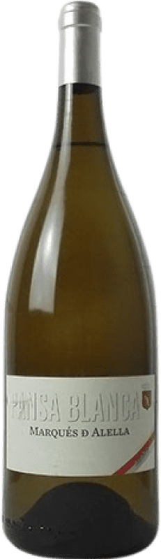 19,95 € Envío gratis | Vino blanco Raventós Marqués d'Alella Joven D.O. Alella Cataluña España Pansa Blanca Botella Magnum 1,5 L