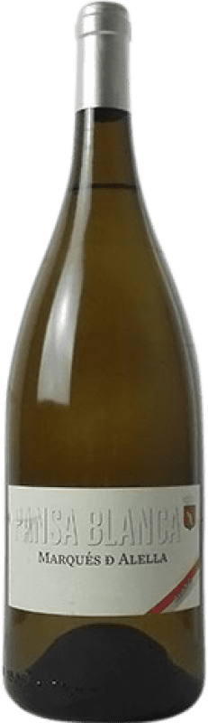 19,95 € Free Shipping | White Wine Raventós Marqués d'Alella Young D.O. Alella Catalonia Spain Pansa Magnum Bottle 1,5 L